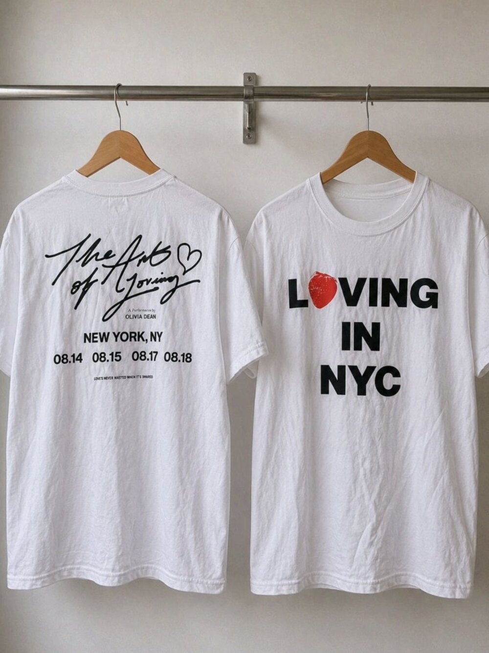 Olivia Dean Loving In NYC T-Shirt 2026 Reprint